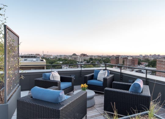 Rooftop Lounge at Berkshire 15, Washington, Washington