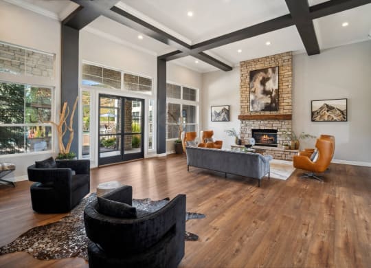 social lounge at Dakota Ridge apartments