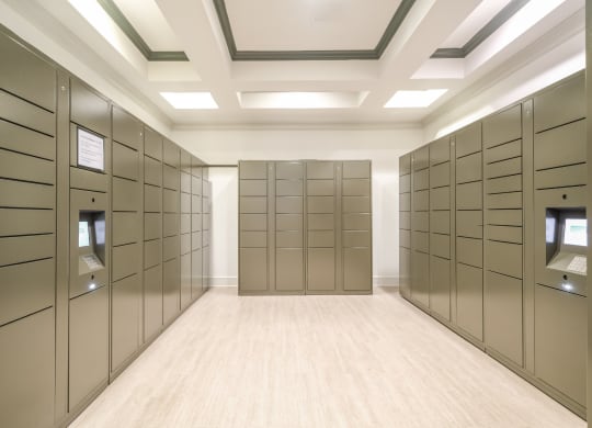 package center at Stoneleigh on Spring Creek apartments