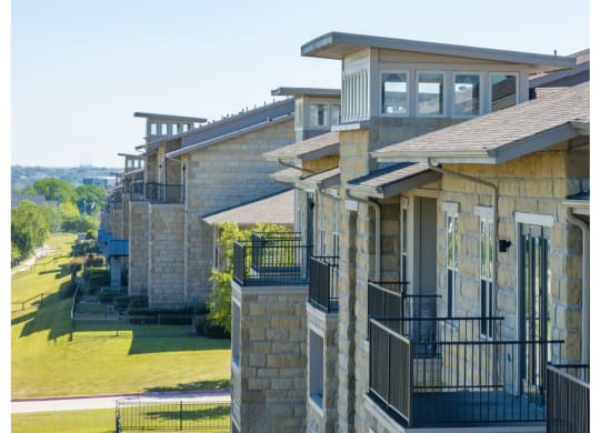 exterior view of The Pradera apartments