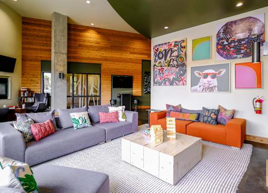social lounge Elan Redmond apartments