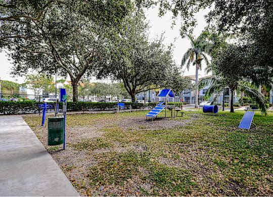 Dog Park at Sophia at Abacoa pet friendly apartments in Jupiter, FL