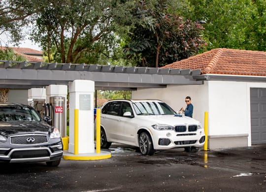 Car Detailing Station at The Sophia at Abacoa, Florida
