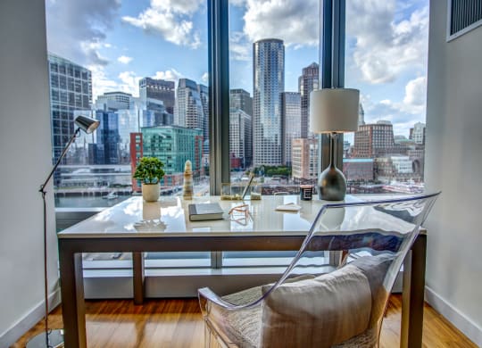 Home Office or Work-From-Home Space with stunning view
