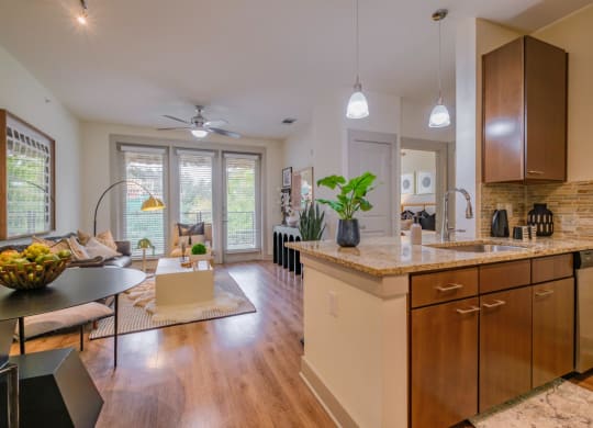 Berkshire Medical District apartments open-concept living spaces