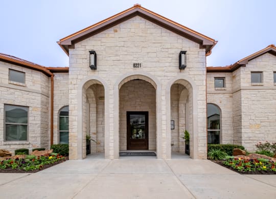 Leasing Center Entrance at Berkshire Preserve 6221 Naaman Forest Blvd  Garland, TX 75044