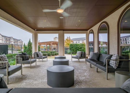 Outdoor  Patio Social Lounge at Berkshire Preserve