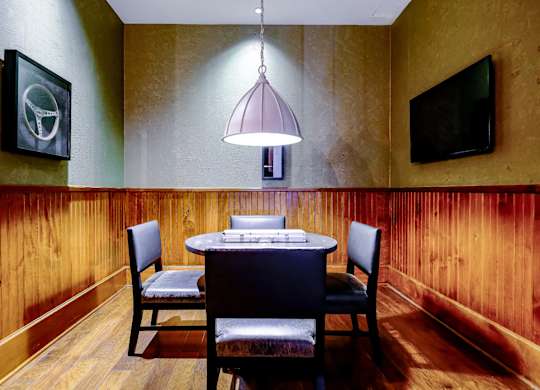game room at Berkshire Village District aparmtents