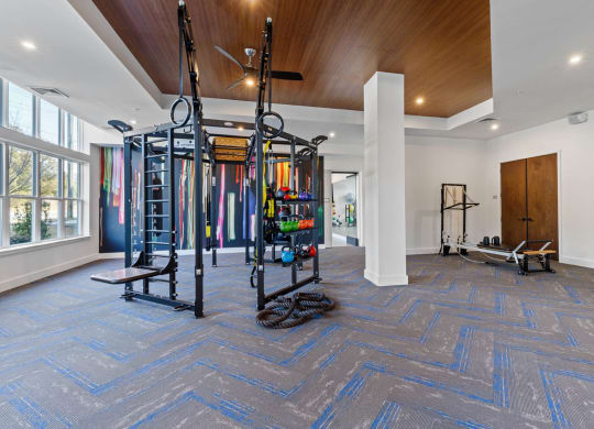 Berkshire Ballantyne apartments fitness conditioning center