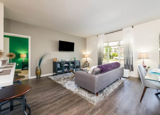 Carrick Bend apartments living room