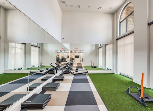 Workout Space at Berkshire Exchange Apartments, Spring