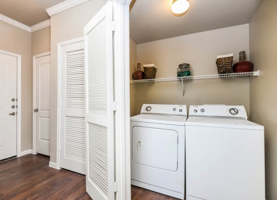 Falls at Eagle Creek apartments with in-home washer and dryer