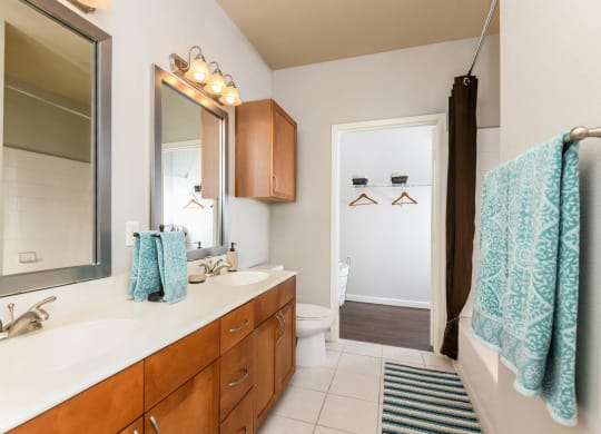 Soho Parkway apartments bathroom