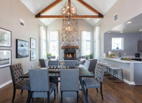 Common area at Echo Ridge, Snoqualmie, Washington