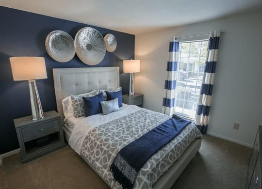 Large Comfortable Bedrooms at The Residence at Christopher Wren Apartments, Ohio