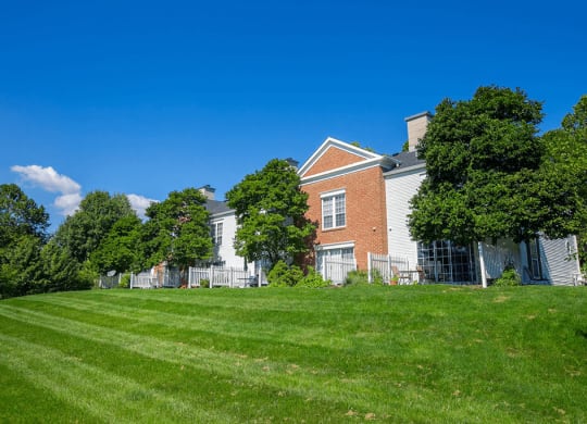 Lush Green Outdoors at The Residence at Christopher Wren Apartments, Columbus, OH, 43230