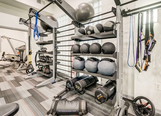 Fitness Center at The Plaza Museum District, Houston, 77004