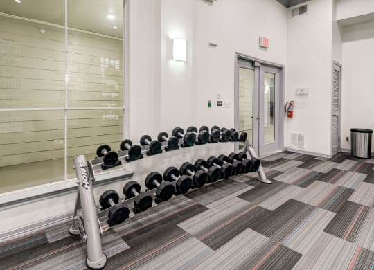 Fitness Center at The Plaza Museum District, Houston, 77004