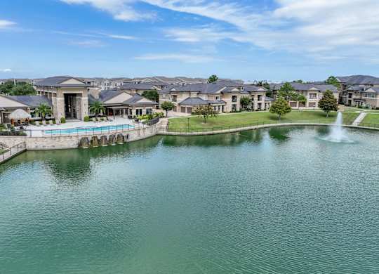 lakeside apartments at The Falls at Copper Lake Houston apartments for rent