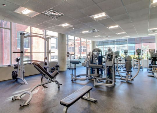 Weight Training Center at Eight O Five Chicago IL