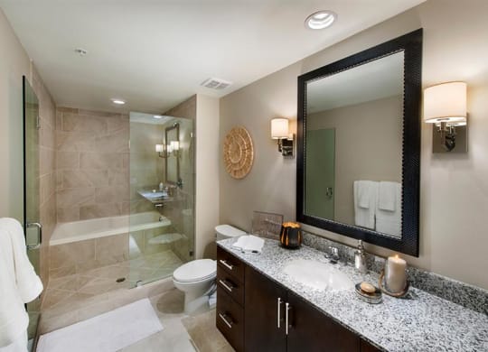 well-appointed bathroomat Berkshire Lauderdale by the Sea, Ft. Lauderdale, FL