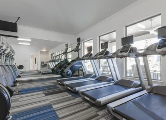 Cardio Machines In Gym at Berkshire Preserve, Texas