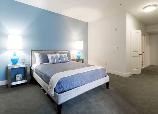 Queen Size Bedrooms with Abundant Closets at Gatehouse 75, Charlestown, MA