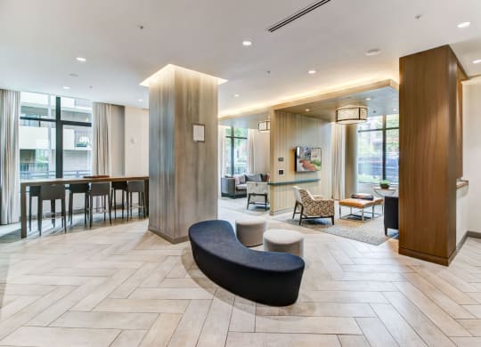 Luxury Apartments Washington Dc with Hotel Inspired Lobby, Concierge Service, Work-From-Home Spaces, Roof Deck and Fireside Lounge-Berkshire 15 Apartments