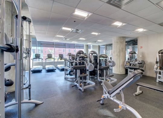 Weight Training Center at Eight O Five Chicago IL