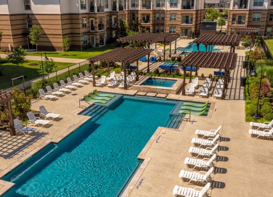 Pool Scape at McKinney Square, McKinney, TX, 75070