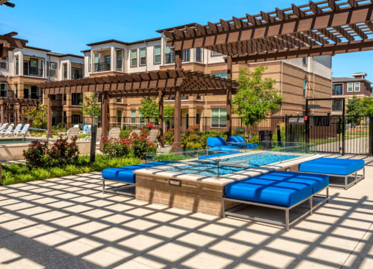 Outdoor Lounge at McKinney Square, McKinney, TX, 75070