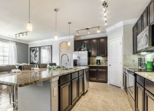 Elegant And Timeless Kitchen at Villages of Briggs Ranch, San Antonio, TX