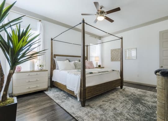 Large Master Bedroom at Villages of Georgetown, Georgetown, Texas