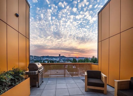 Rooftop Lounge at Lower Burnside Lofts, Oregon, 97214