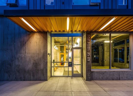 Exterior View Of The Clubhouse at Lower Burnside Lofts, Portland, OR