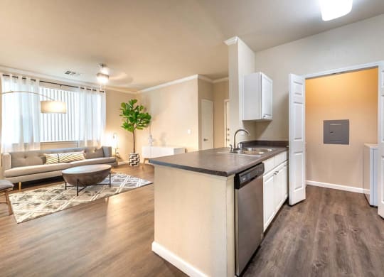 Open concept living area