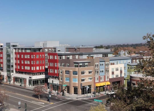 Exterior view of building at Lyric, Walnut Creek, 94596