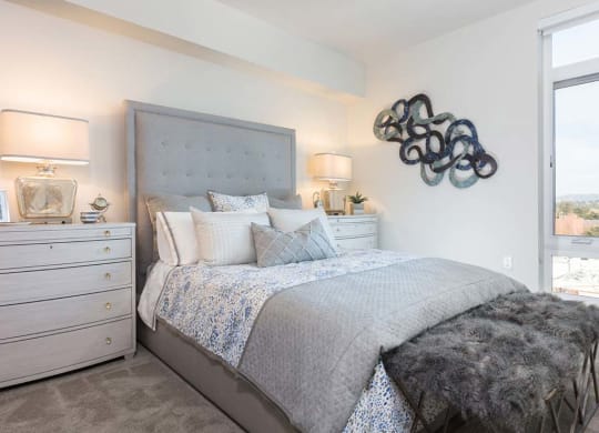 Bedroom at Lyric, Walnut Creek, California