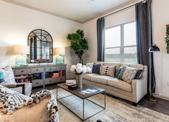 Spacious Living Room at Berkshire Creekside, New Braunfels, TX