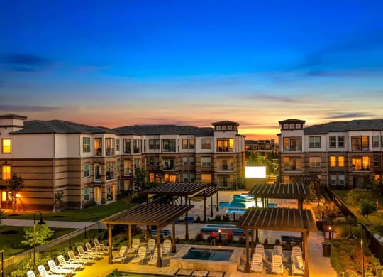 Aerial Exterior View at McKinney Square, McKinney