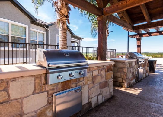 Poolside Grilling Stations at Villages of Briggs Ranch, San Antonio, TX, 78245