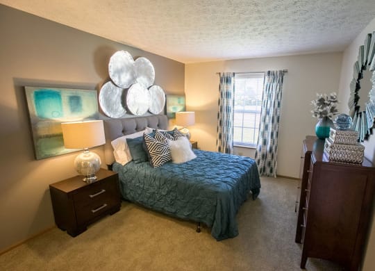 Gorgeous Bedroom at Sterling Park Apartments, Grove City, OH