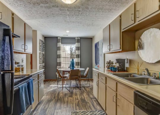 Kitchen gallerry at Bedford Commons Apartments & Heathermoor Apartments, Ohio