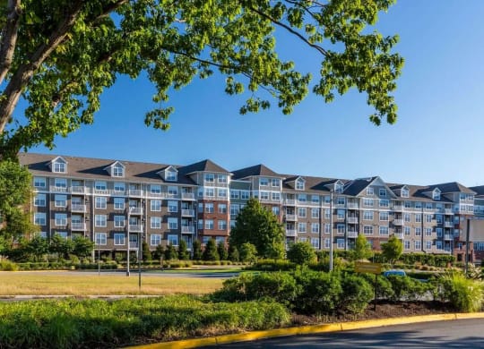 an exterior view of Reveal Hackensack apartments at414 Hackensack AveHackensack, NJ 07601