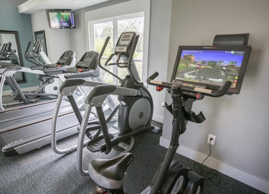 Cardio Machines at Perimeter Lakes Apartments, Dublin