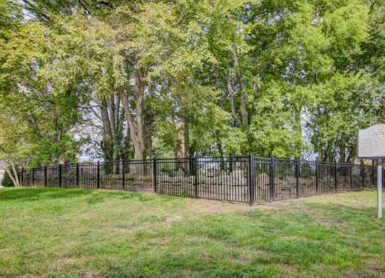 Relaxing greenspace at Wyndchase Aspen Grove in Franklin, TN