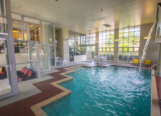 Indoor Pool at Saw Mill Village Apartments, Ohio, 43235