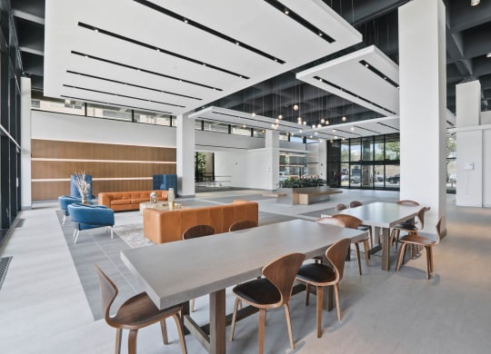 Skyline Towers social lounging area