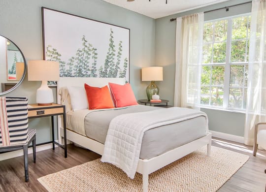 Spacious Bedrooms with Oversized Windows & Closets at The Sophia at Abacoa, Jupiter, FL, 33458