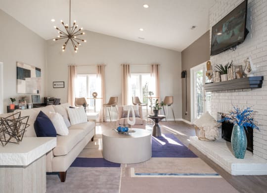 Sterling Park apartments social lounge